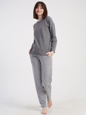 Купить Домашний женский костюм с брюками VIENETTA 5010130000 в Украина в Lingerie.ua - Одяг для дому та відпочинку, Фото 3