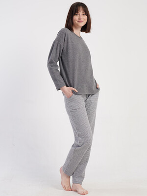 Купить Домашний женский костюм с брюками VIENETTA 5010130000 в Украина в Lingerie.ua - Одяг для дому та відпочинку, Фото 5