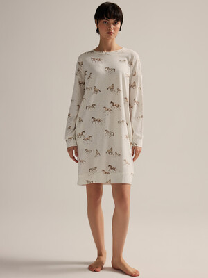 Купить Хлопковая туника с длинным рукавом HAYS 62516 в Украина в Lingerie.ua - Одяг для дому та відпочинку, Фото 6