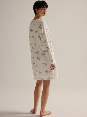 Купить Хлопковая туника с длинным рукавом HAYS 62516 в Украина в Lingerie.ua - Одяг для дому та відпочинку, Фото 7