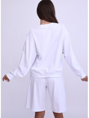 Купить Трикотажний костюм жіночий зі світшоту та шортів LINGERIE 170794 в Украина в Lingerie.ua - Одяг для дому та відпочинку, Фото 10