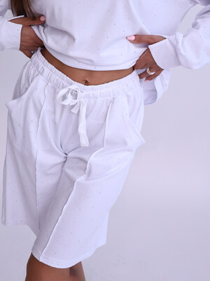 Купить Трикотажний костюм жіночий зі світшоту та шортів LINGERIE 170794 в Украина в Lingerie.ua - Одяг для дому та відпочинку, Фото 8