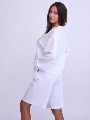 Купить Трикотажний костюм жіночий зі світшоту та шортів LINGERIE 170794 в Украина в Lingerie.ua - Одяг для дому та відпочинку, Фото 6