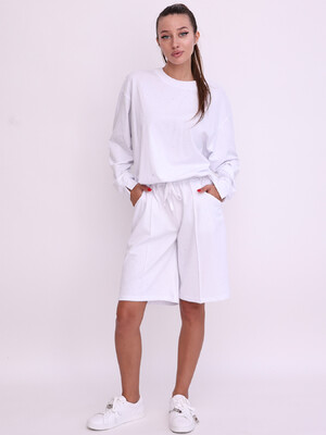 Купить Трикотажний костюм жіночий зі світшоту та шортів LINGERIE 170794 в Украина в Lingerie.ua - Одяг для дому та відпочинку, Фото 4