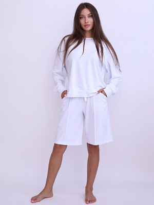 Купить Трикотажний костюм жіночий зі світшоту та шортів LINGERIE 170794 в Украина в Lingerie.ua - Одяг для дому та відпочинку, Фото 11