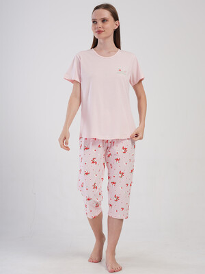 Купить Бавовняний комплект великого розміру з капрі VIENETTA 4080364232 в Украина