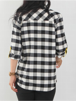 Купить Костюм из фланелевой рубашки и леггинсов JEN 03483 в Украина в Lingerie.ua - Одяг для дому та відпочинку, Фото 3