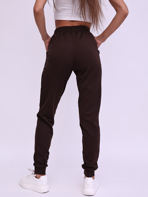 Купить Теплые джоггеры женские с начесом рубчик LINGERIE 170808 в Украина в Lingerie.ua - Одяг для дому та відпочинку, Фото 2