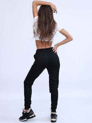 Купить Теплые джоггеры женские с начесом рубчик LINGERIE 170808 в Украина в Lingerie.ua - Одяг для дому та відпочинку, Фото 4