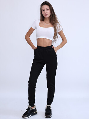 Купить Теплые джоггеры женские с начесом рубчик LINGERIE 170808 в Украина в Lingerie.ua - Одяг для дому та відпочинку, Фото 6