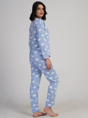 Купить Домашній жіночий комплект з довгим рукавом VIENETTA 5030871071 в Украина в Lingerie.ua - Одяг для дому та відпочинку, Фото 5