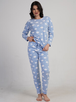 Купить Домашній жіночий комплект з довгим рукавом VIENETTA 5030871071 в Украина в Lingerie.ua - Одяг для дому та відпочинку, Фото 6