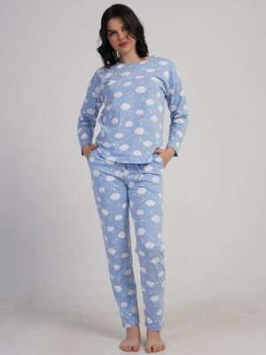 Купить Домашній жіночий комплект з довгим рукавом VIENETTA 5030871071 в Украина в Lingerie.ua - Одяг для дому та відпочинку, Фото 7