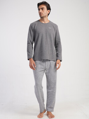 Купить Теплый домашний костюм с длинным рукавом VIENETTA MAN 5010040000 в Украина в Lingerie.ua - Одяг для дому та відпочинку, Фото 2