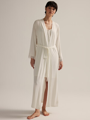 Купить Длинный женский халат на запах из вискозы HAYS 62625 в Украина