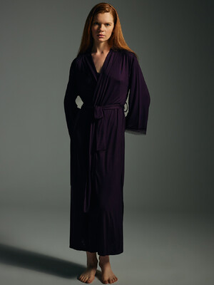 Купить Довгий жіночий халат на запах з віскози HAYS 62625 в Украина в Lingerie.ua - Одяг для дому та відпочинку, Фото 3