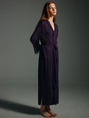 Купить Довгий жіночий халат на запах з віскози HAYS 62625 в Украина в Lingerie.ua - Одяг для дому та відпочинку, Фото 8