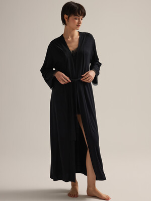 Купить Довгий жіночий халат на запах з віскози HAYS 62625 в Украина в Lingerie.ua - Одяг для дому та відпочинку, Фото 9