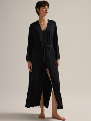 Купить Довгий жіночий халат на запах з віскози HAYS 62625 в Украина в Lingerie.ua - Одяг для дому та відпочинку, Фото 10