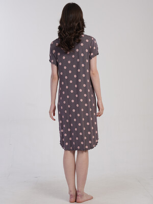 Купить Нічна сорочка з віскози великого розміру VIENETTA 5032900323 в Украина в Lingerie.ua - Одяг для дому та відпочинку, Фото 2