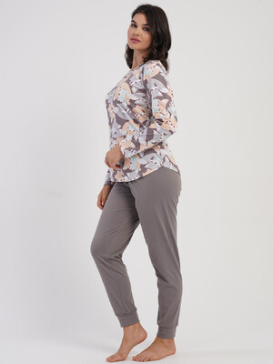 Купить Хлопковый домашний комплект с длинным рукавом VIENETTA 5040463842 в Украина в Lingerie.ua - Одяг для дому та відпочинку, Фото 2