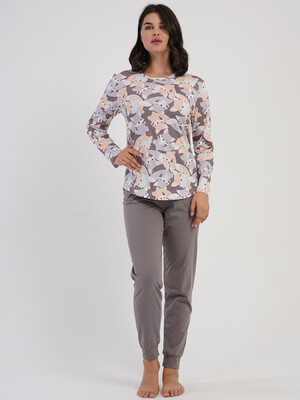 Купить Хлопковый домашний комплект с длинным рукавом VIENETTA 5040463842 в Украина в Lingerie.ua - Одяг для дому та відпочинку, Фото 6