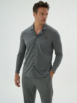 Купить Класична піжама з довгим рукавом SVMAN 9621 в Украина в Lingerie.ua - Одяг для дому та відпочинку, Фото 3