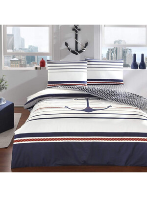 Купить Комплект постільної білизни двоспальний TAC Harbor (ранфорс) в Украина в Lingerie.ua - Одяг для дому та відпочинку, Фото 2