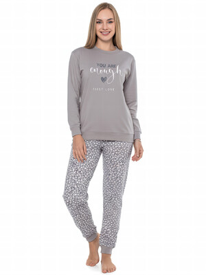 Купить Трикотажный домашний комплект с длинным рукавом GUAVA 4446 в Украина