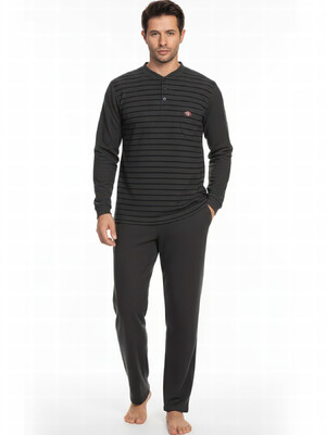 Купить Домашний мужской комплект с длинным рукавом GUAVA 3301 в Украина