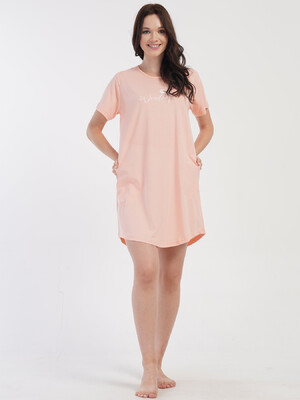 Купить Хлопковая домашняя туника большого размера VIENETTA 4053460000 в Украина