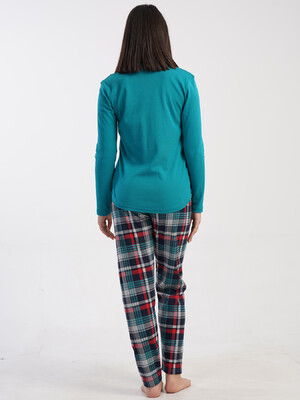 Купить Хлопковый комплект с длинным рукавом VIENETTA 5032240424 в Украина в Lingerie.ua - Одяг для дому та відпочинку, Фото 8