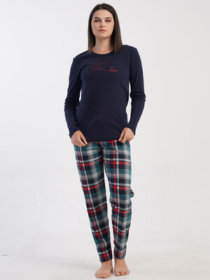 Купить Хлопковый комплект с длинным рукавом VIENETTA 5032240424 в Украина в Lingerie.ua - Одяг для дому та відпочинку, Фото 7