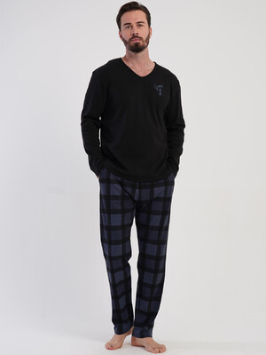 Купить Трикотажный домашний комплект с длинным рукавом VIENETTA MAN 5031830826 в Украина в Lingerie.ua - Одяг для дому та відпочинку, Фото 4