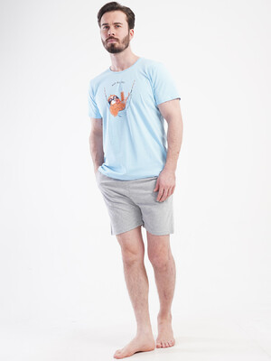 Купить Бавовняний комплект із шортами VIENETTA MAN 4084430000 в Украина в Lingerie.ua - Одяг для дому та відпочинку, Фото 2