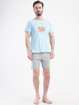 Купить Бавовняний комплект із шортами VIENETTA MAN 4084430000 в Украина в Lingerie.ua - Одяг для дому та відпочинку, Фото 5