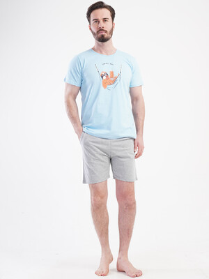 Купить Бавовняний комплект із шортами VIENETTA MAN 4084430000 в Украина в Lingerie.ua - Одяг для дому та відпочинку, Фото 7