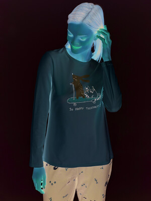 Купить Хлопковый домашний комплект с длинным  рукавом SEVIM 17068 в Украина в Lingerie.ua - Одяг для дому та відпочинку, Фото 3