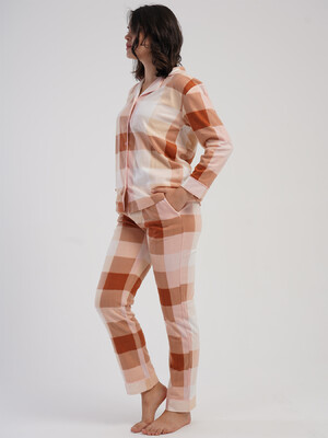 Купить Теплый домашний комплект из флиса VIENETTA 1618461125 в Украина в Lingerie.ua - Одяг для дому та відпочинку, Фото 4