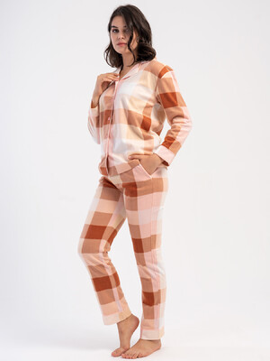 Купить Теплый домашний комплект из флиса VIENETTA 1618461125 в Украина в Lingerie.ua - Одяг для дому та відпочинку, Фото 5