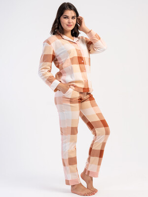 Купить Теплый домашний комплект из флиса VIENETTA 1618461125 в Украина в Lingerie.ua - Одяг для дому та відпочинку, Фото 8