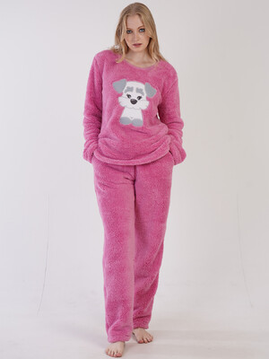 Теплый плюшевый домашний костюм VIENETTA 3060500000