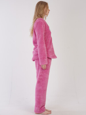 Купить Теплый плюшевый домашний костюм VIENETTA 3060500000 в Украина в Lingerie.ua - Одяг для дому та відпочинку, Фото 3