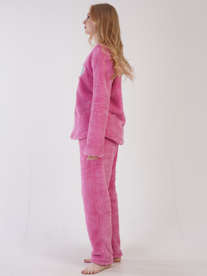 Купить Теплый плюшевый домашний костюм VIENETTA 3060500000 в Украина в Lingerie.ua - Одяг для дому та відпочинку, Фото 4