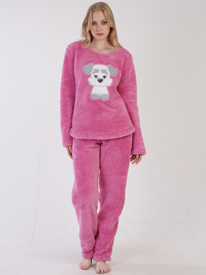 Купить Теплый плюшевый домашний костюм VIENETTA 3060500000 в Украина в Lingerie.ua - Одяг для дому та відпочинку, Фото 7