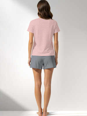 Купить Хлопковый комплект с шортами VIENETTA 5090041248 в Украина в Lingerie.ua - Одяг для дому та відпочинку, Фото 2