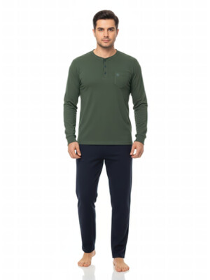 Купить Домашній чоловічий комплект з довгим рукавом GUAVA 3540 в Украина