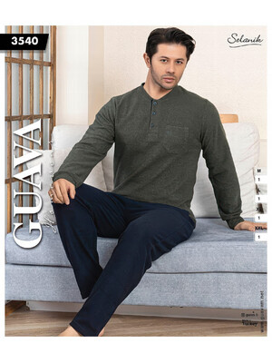 Купить Домашній чоловічий комплект з довгим рукавом GUAVA 3540 в Украина в Lingerie.ua - Одяг для дому та відпочинку, Фото 2