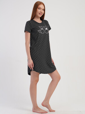 Купить Домашня туніка з коротким рукавом VIENETTA 5110090401 в Украина в Lingerie.ua - Одяг для дому та відпочинку, Фото 3