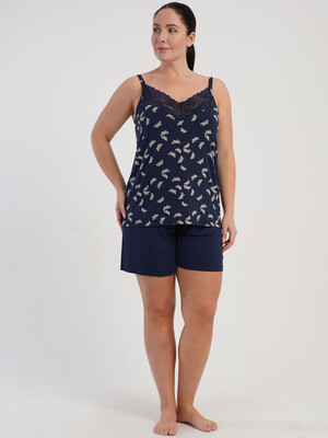 Купить Пижама большого размера с шортами VIENETTA 5080420043 в Украина